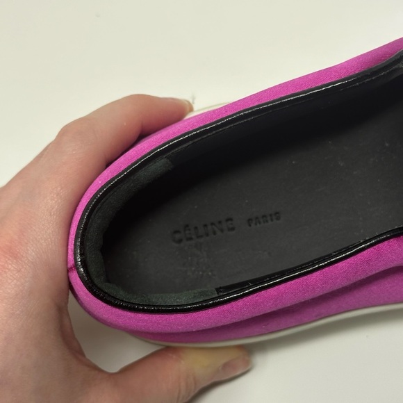 Celine skater shoes in satin magenta color size 39.5/8.5 - Picture 5 of 9